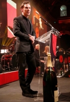 on stage during The Moet British Independent Film Awards at Old Billingsgate Market on December 7, 2014 in London, England.