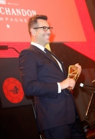 on stage during The Moet British Independent Film Awards at Old Billingsgate Market on December 7, 2014 in London, England.