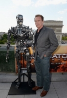 attends the France Photocall of 'Terminator Genisys' at the Publicis Champs Elysees on June 19, 2015 in Paris, France.