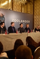 attend the Press Conference ahead of the Paris Fan Screening of the Paramount Pictures film "Zoolander No. 2"  at Hotel Plaza Athenee on January 29, 2016 in Paris, France.